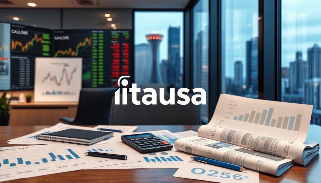 Análise financeira da Itausa