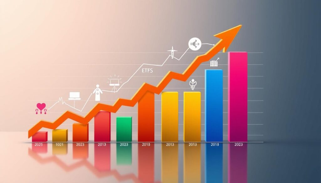 Desempenho de ETFs em 2023