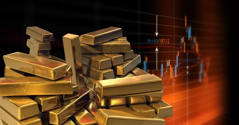 Barras de ouro investimento 2025, segurança financeira com barras de ouro
