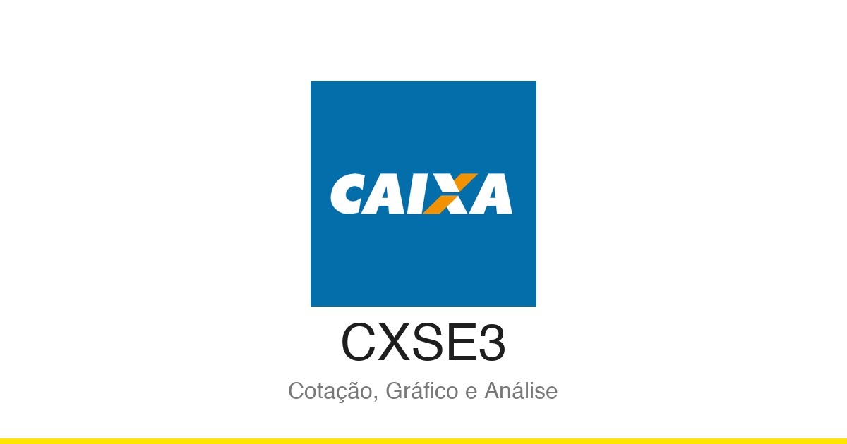 Logo CXSE3 — Cotação, Gráfico e Análise na B3