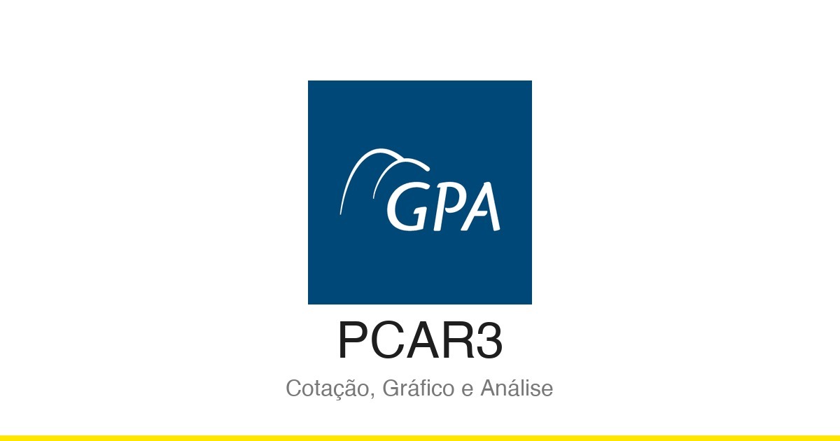 Logo PCAR3 — Cotação, Gráfico e Análise na B3