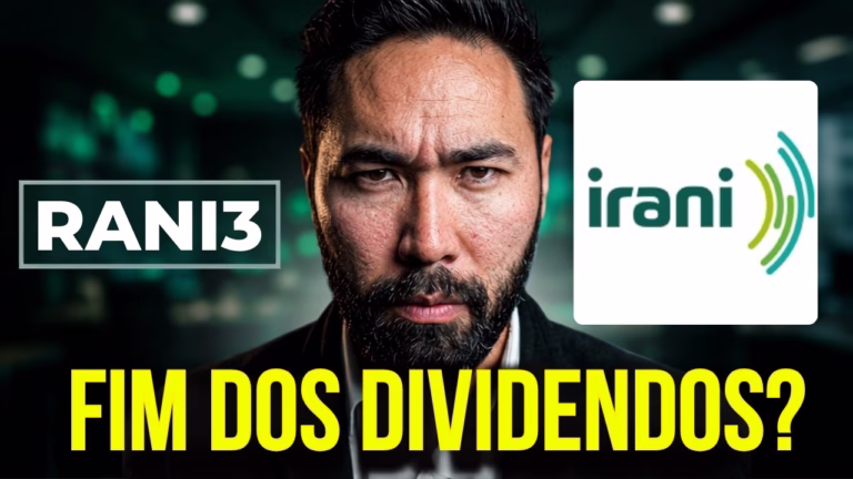 RANI3 pode pagar 11% ao ano — mas o lucro caiu 70%. As duas coisas são verdade