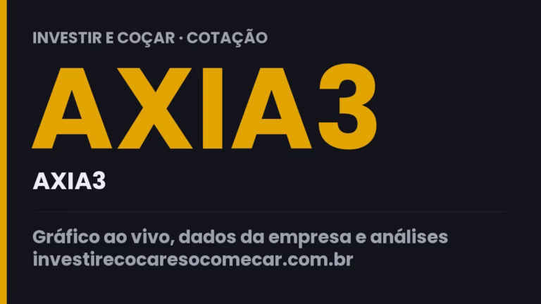 Capa da cotação de AXIA3 (AXIA3)