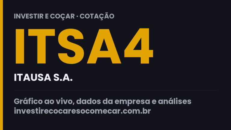 Capa da cotação de ITSA4 (ITAUSA S.A.)