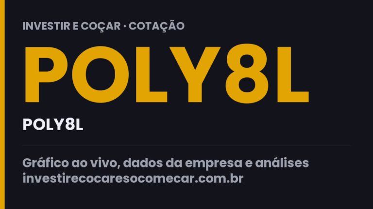 Capa da cotação de POLY8L (POLY8L)