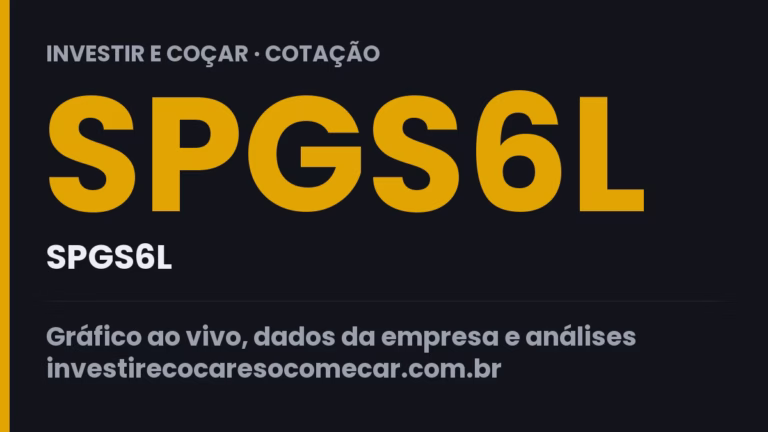 Capa da cotação de SPGS6L (SPGS6L)