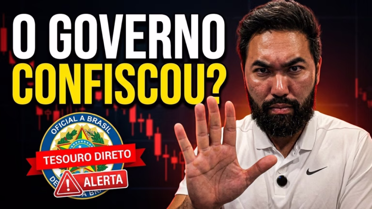 Thumbnail do vídeo O Brasil deu calote no Tesouro Direto? A verdade dos R$ 100 mil