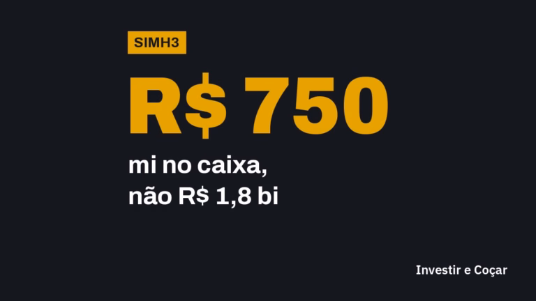 A Simpar vendeu o CS Porto Aratu por R$ 1,8 bilhão de enterprise value, mas só R$ 750 milhões entraram no caixa; cerca de R$ 1 bilhão era dívida assumida pelo comprador.