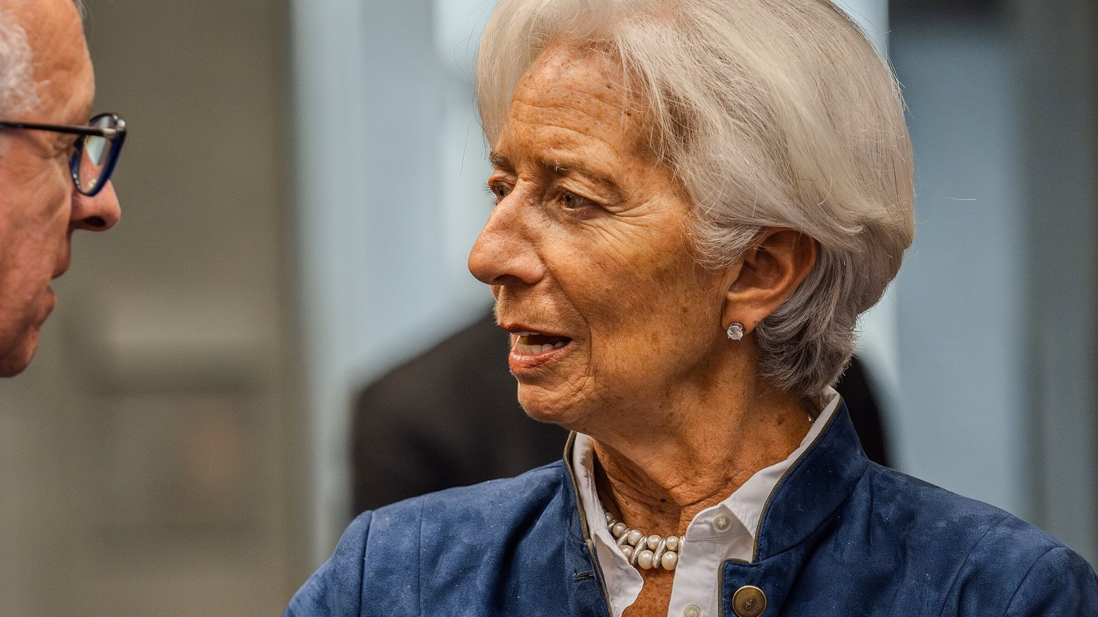 Christine Lagarde, presidente do Banco Central Europeu, que anunciou que deixa o cargo em 7 de fevereiro de 2027