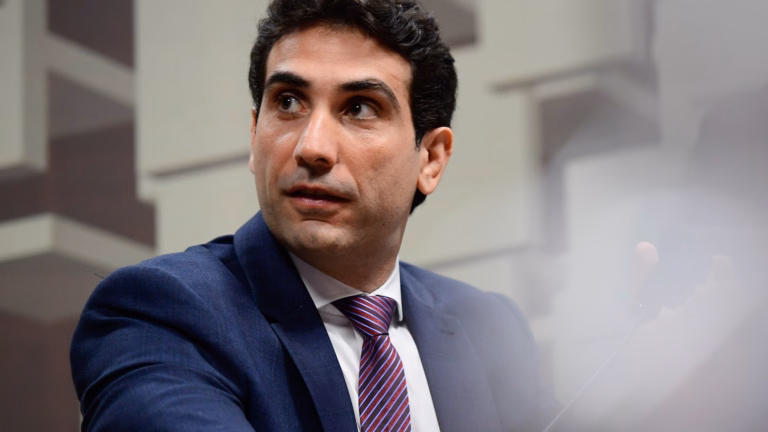 Gabriel Galípolo, presidente do Banco Central, em audiência no Senado