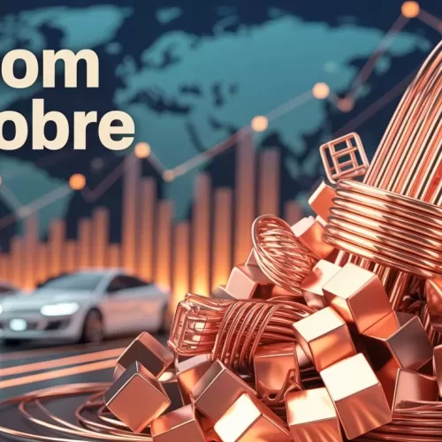 O cobre é essencial para a transição energética e está em déficit. Descubra as melhores formas de investir neste metal.